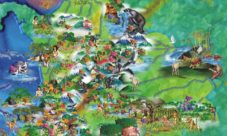 Mapa de parques naturales de Colombia