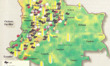 Mapa agrícola de Colombia